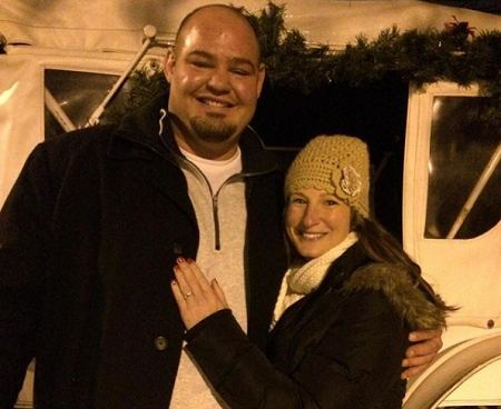 Brian shaw esposa keri en el día del compromiso