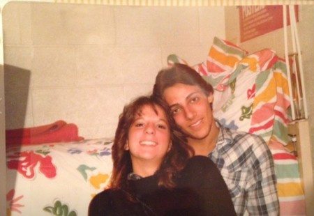 Jordan com sua namorada da faculdade