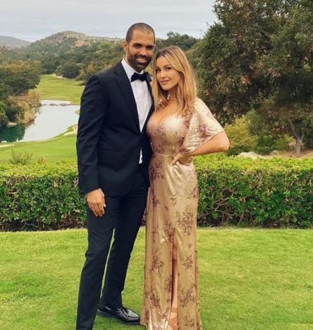 Cottrell Guidry e sua esposa Kimberly Steinberg se casaram em julho de 2018.