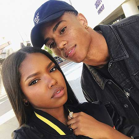 Ryan Destiny et son petit ami Keith Powers