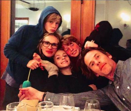 Henry Daniel Moder con sus familiares
