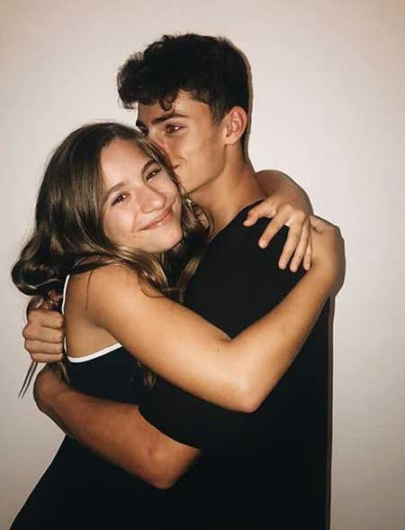 Maddie Ziegler's ex-boyfriend Jack Kelly kissed her in the cheek