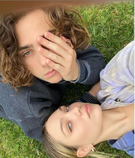 El novio de Maddie Ziegler, Eddie Benjamin.