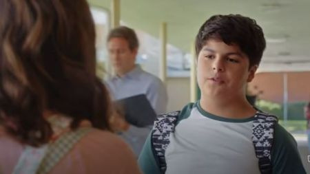Enzo López como PK en Brat TV's teen drama Chicken Girls.