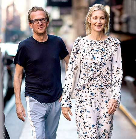 Kelly Rutherford y Chiswell Langhorne comenzaron a salir en 2018