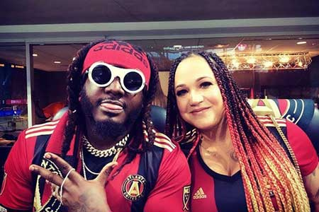 T-Pain e esposa Amber