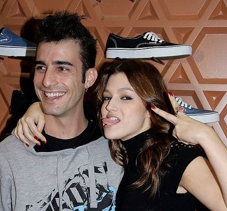 Ursula Corbero and her ex-boyfriend Israel Rodríguez