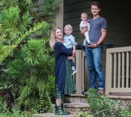 Casey Hooper é pai de dois filhos com sua esposa