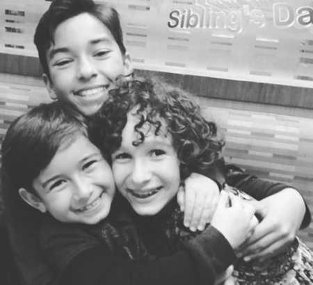Elias Janssen com sua família