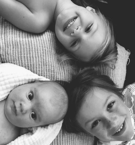 Guia de pesca profissional, William True Stevenson's children with his wife, Sarah Parker.