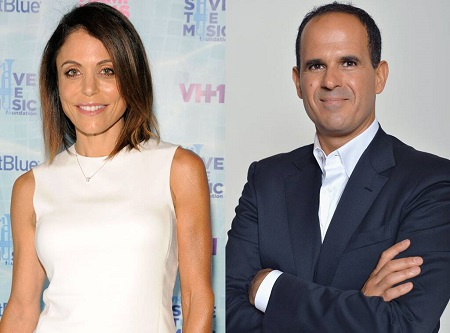 Marcus Lemonis e a namorada Bethenny Frankel.