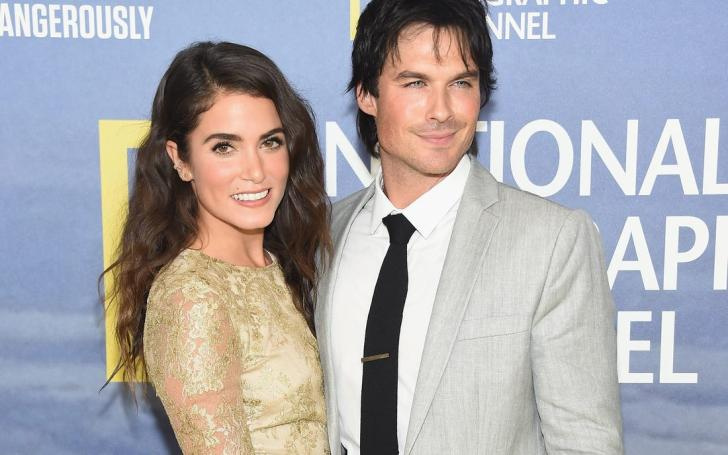 Ian Somerhalder se casou após namorar Nina Dobrev por anos