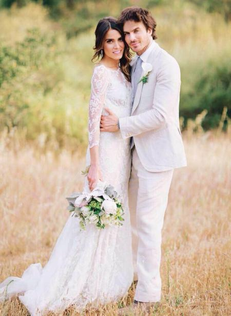 Vestido de Noiva Ian Somerhalder e Nikki Reed