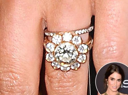 Anel de noivado Nikki Reed