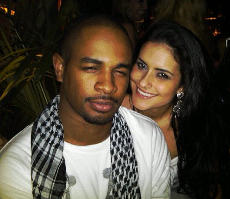   Damon Wayans Jr. y Samara Saraiva's throwback photo.