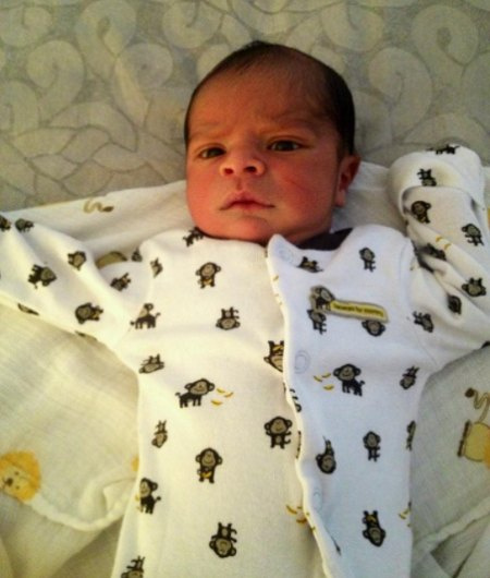   Damon Wayans Jr. y Samara Saraiva's son.