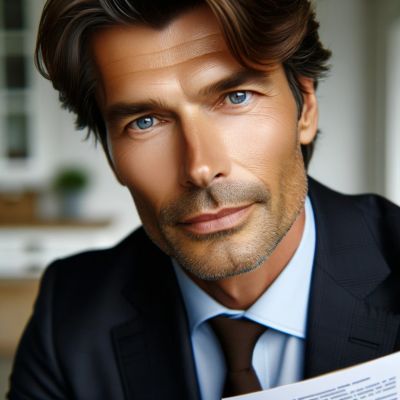   Dave Wilson mit seiner Frau und seinen Kindern