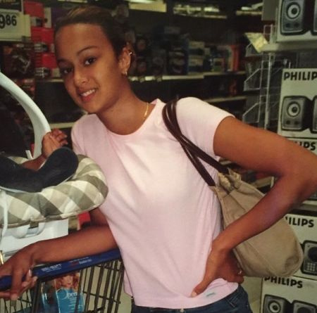 Draya Michele quand elle était jeune.