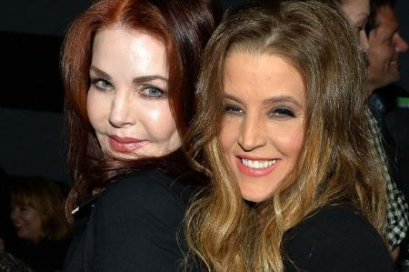 Priscilla com sua falecida filha Lisa.