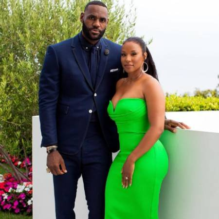 Bryce Máximo James' Parents LeBron James and his wife Savannah