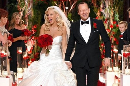 Jenny McCarthy y su esposo Donnie Wahlberg se casaron en 2014.