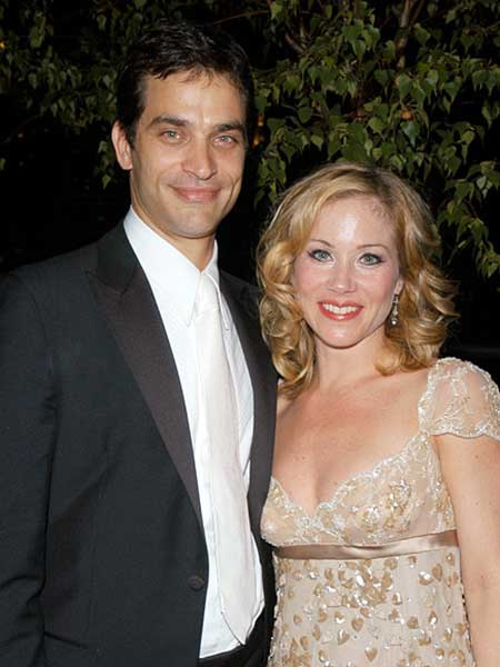 A atriz Christina Applegate e seu ex-marido Johnathon Schaech