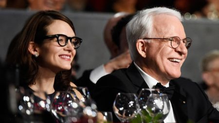 Steve Martin y su esposa Anne (1)