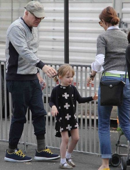 Steve Martin esposa Anne Stringfield con hija (1)