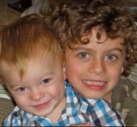 Youtuber Rhett McLaughlin's sons Locke and Shepherd