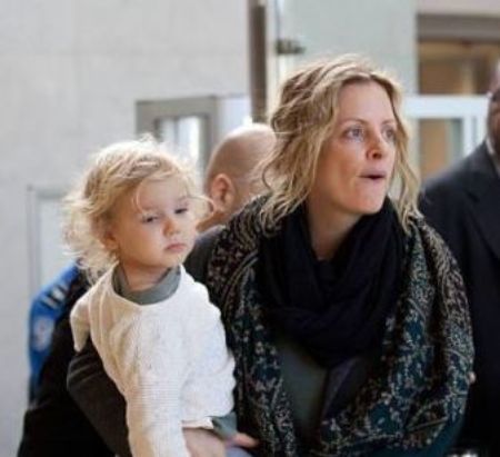 Beth Skipp mit ihrem Sohn