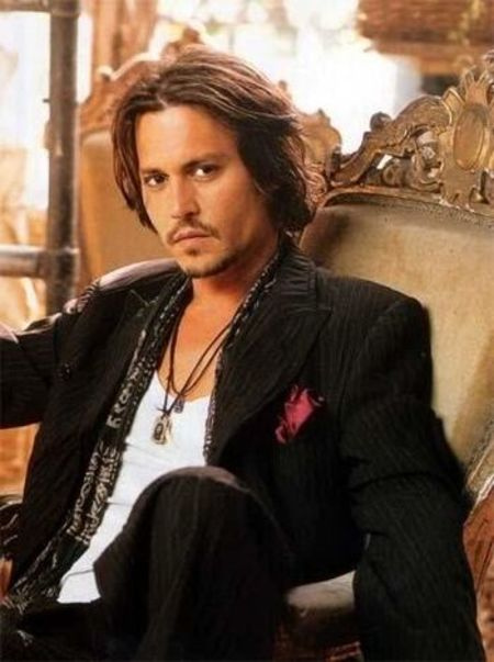 El actor Johnny Depp es Billy Raymond Burton's Godfather
