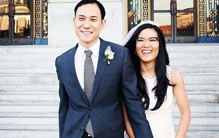 Ali Wong marido Justin Hakuta boda