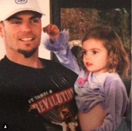 KeeLee Breeze Van Winkle con su padre Vanilla Ice