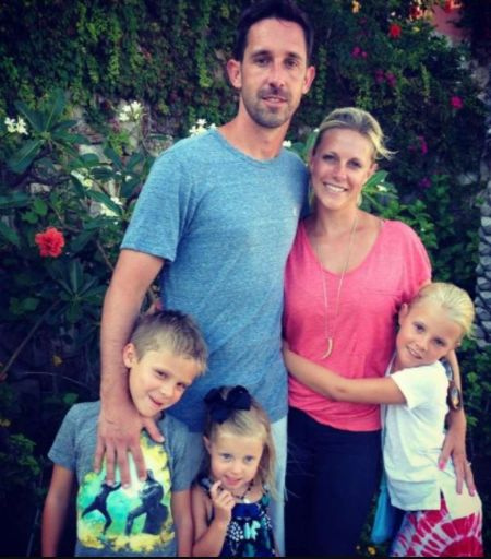 Kyle Shanahan esposa Mandy y sus hijos