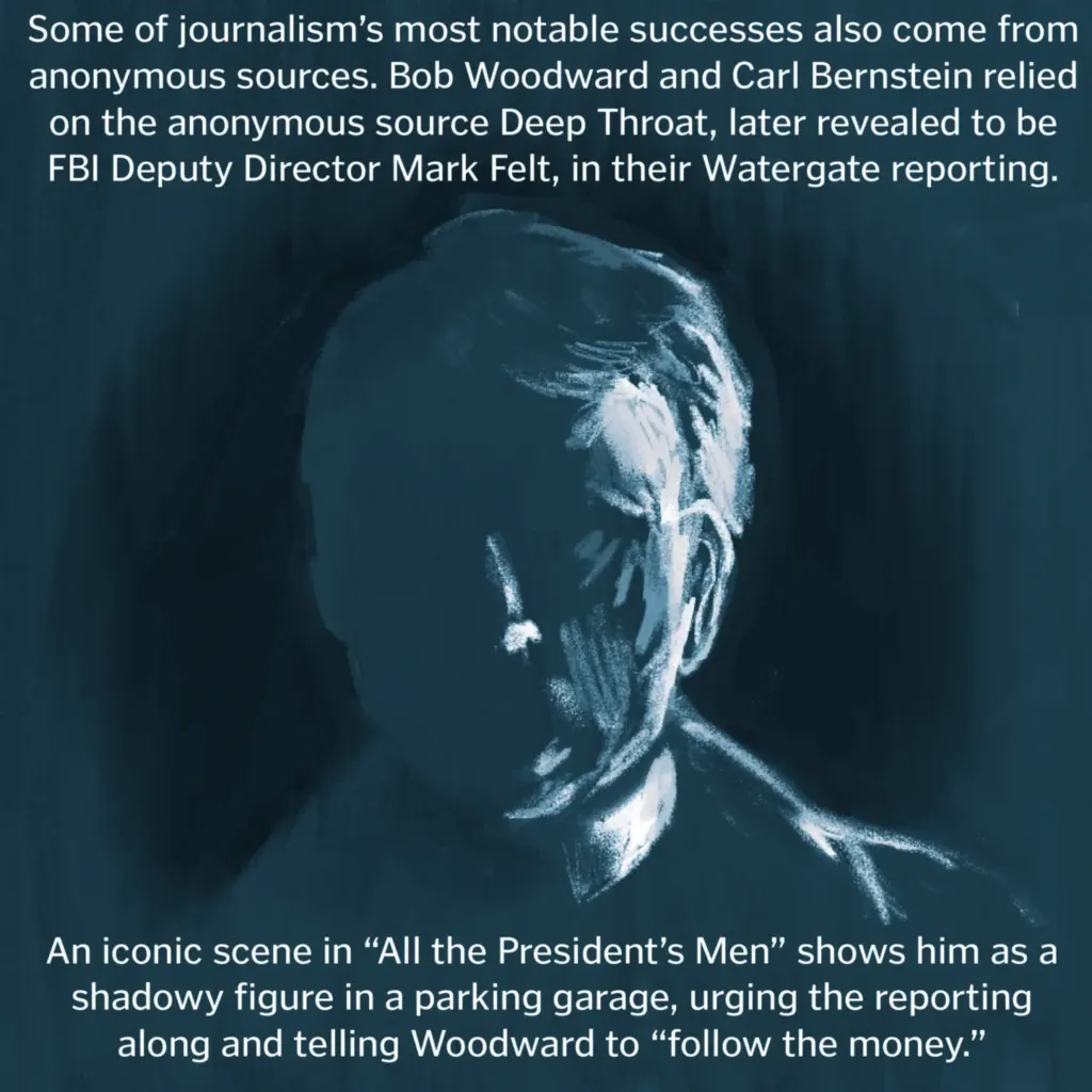 An illustrated Poynter guide to using unnamed sources in your reporting