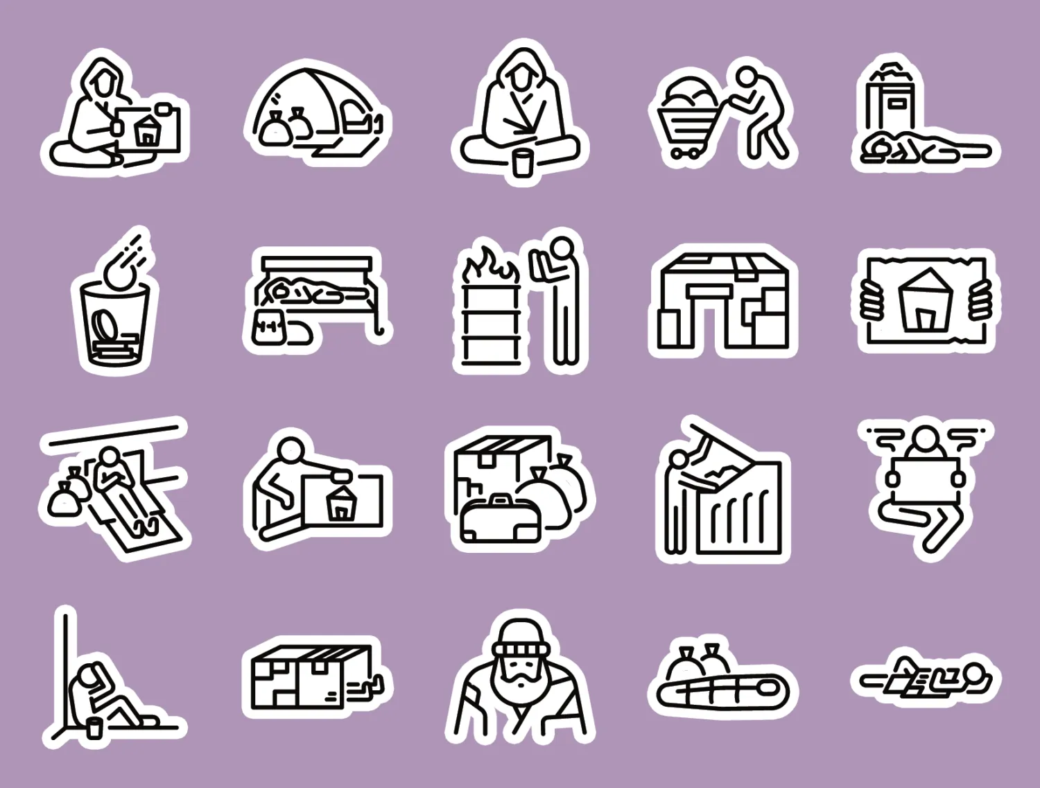 Cuando se eleva la falta de vivienda, también lo hace bien la historia.