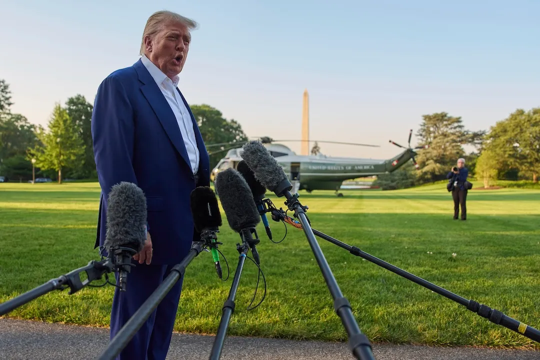 Os meios de comunicação geralmente não publicam palavrões. Depois veio o discurso de cessar-fogo de Trump entre Israel e o Irão.