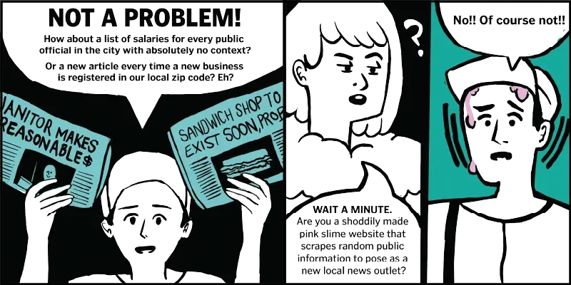 An illustrated guide to ‘pink slime’ journalism