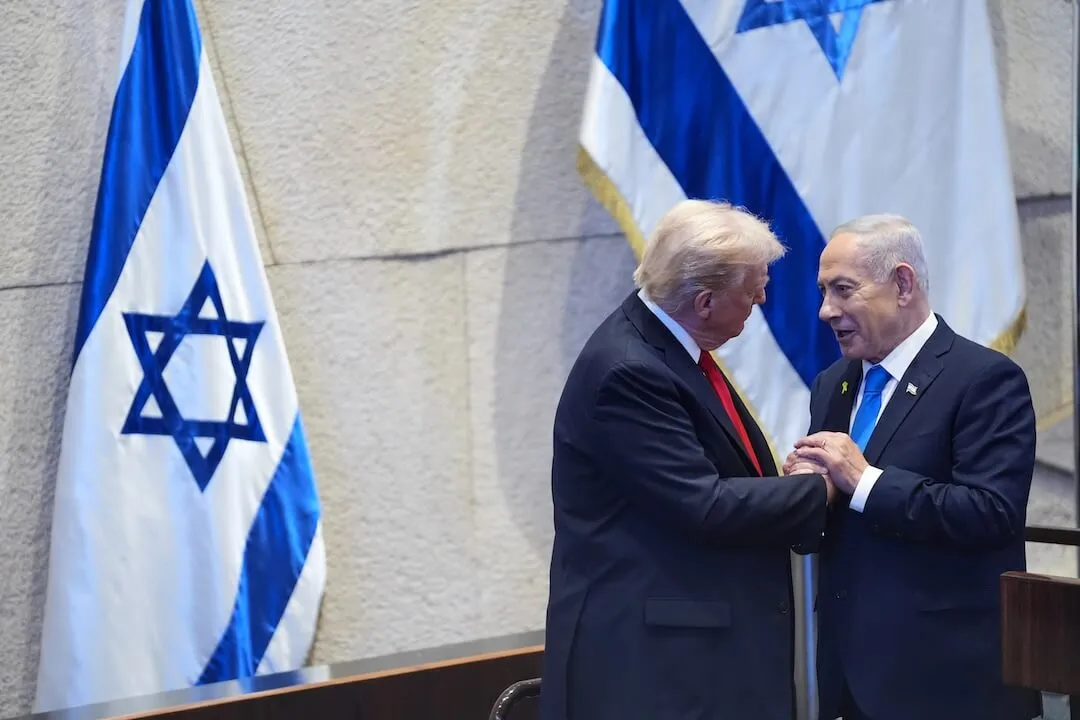 Verificando os fatos das afirmações do presidente Donald Trump sobre paz, guerra e Irã após seu discurso em Israel
