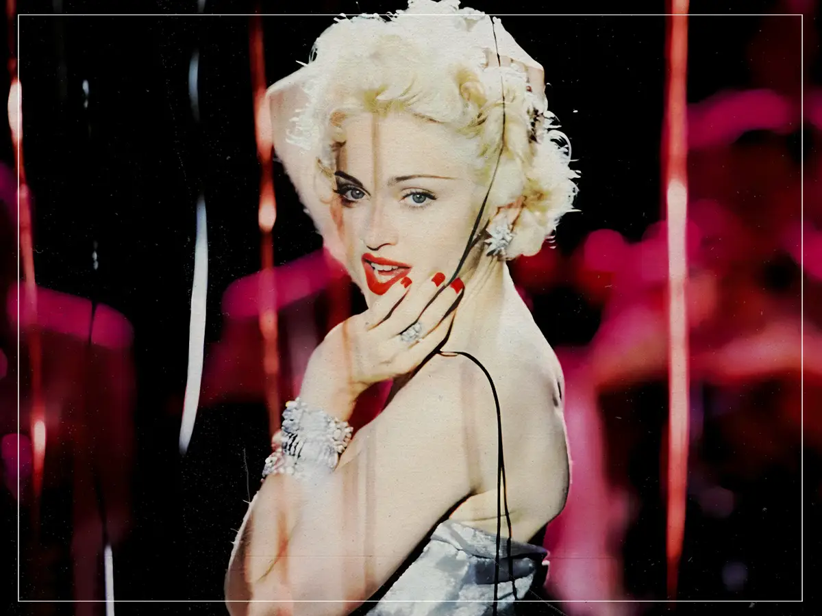 Madonna trabajando con Shawn Levy en la serie Netflix