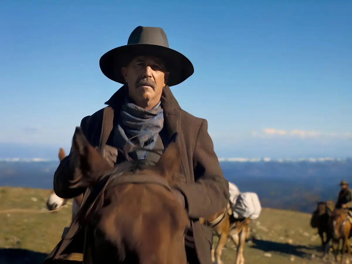 A acusação de Kevin Costner, de Horizon, que está depois do primeiro filme,