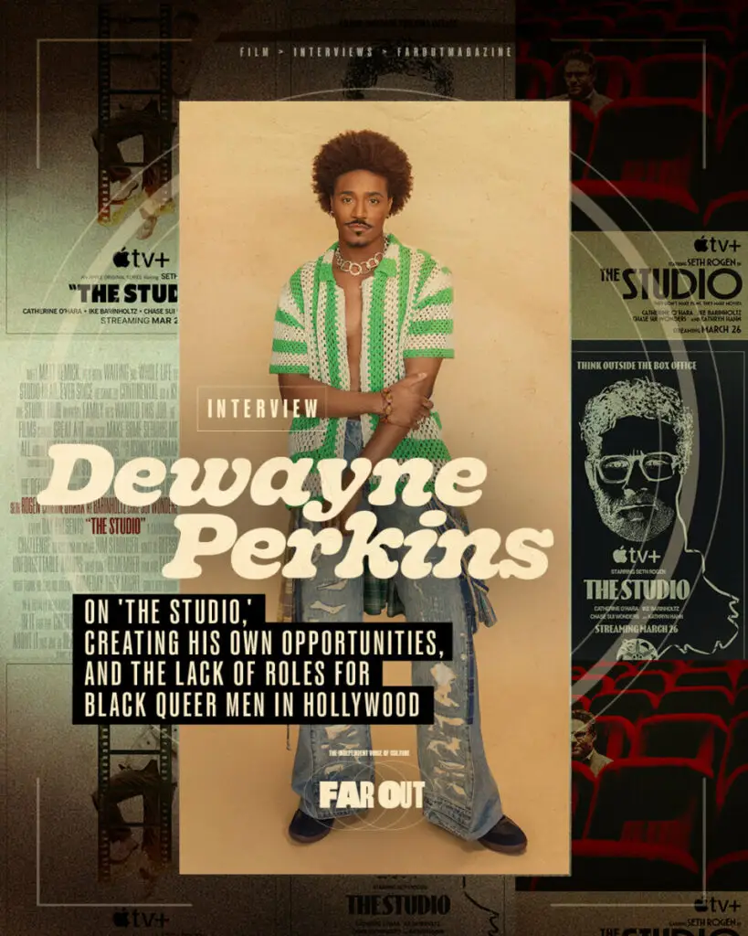 Dewayne Perkins en The Studio, creando sus propias oportunidades y la falta de roles para los hombres queer negros en Hollywood
