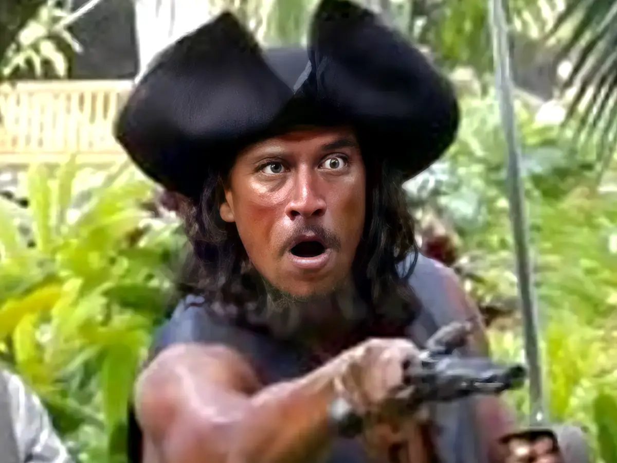 O ator pirata do Caribe Tamayo Perry, que foi morto no ataque de Haidhai