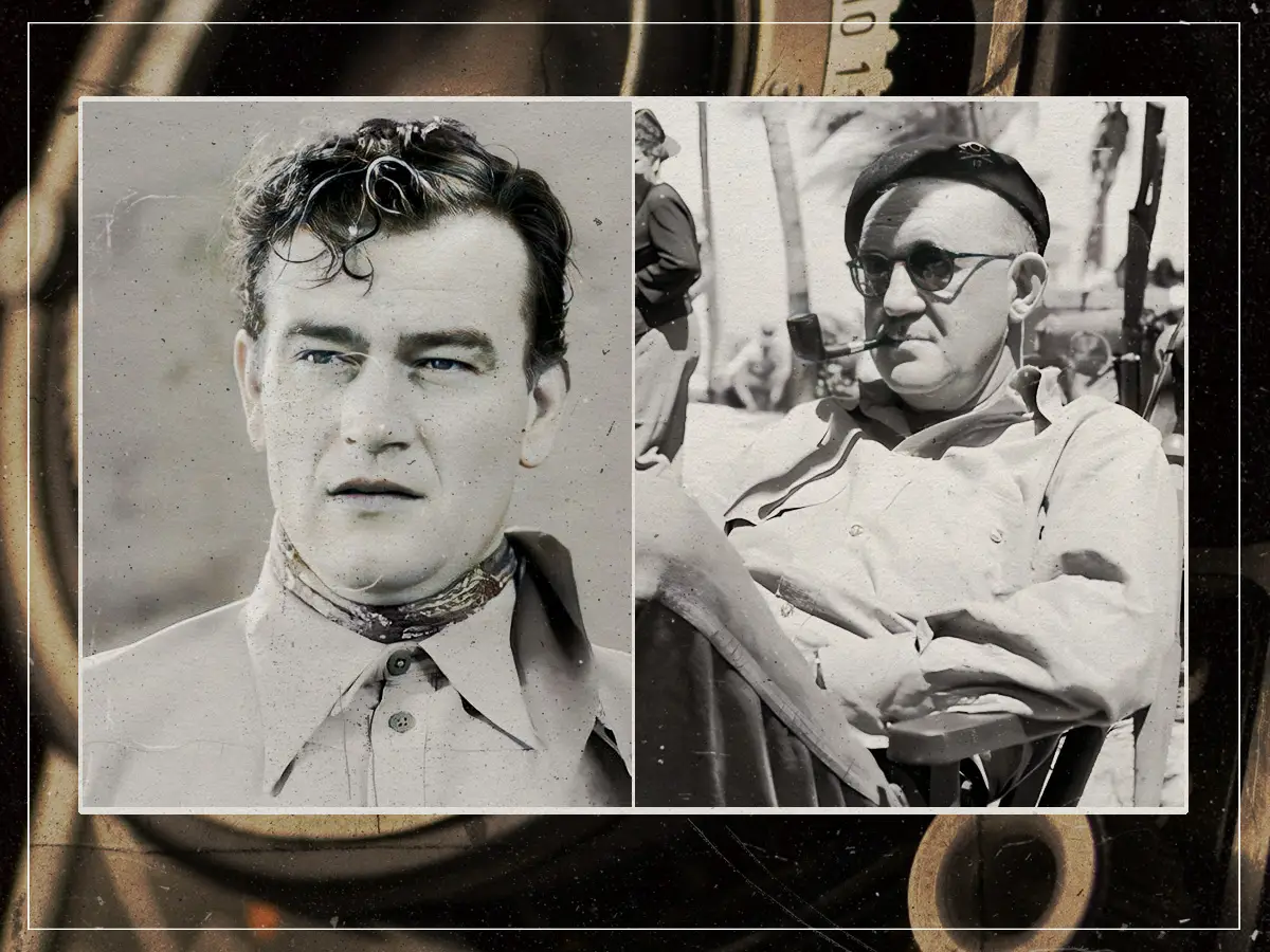Problemas no set de John Wayne e John Ford