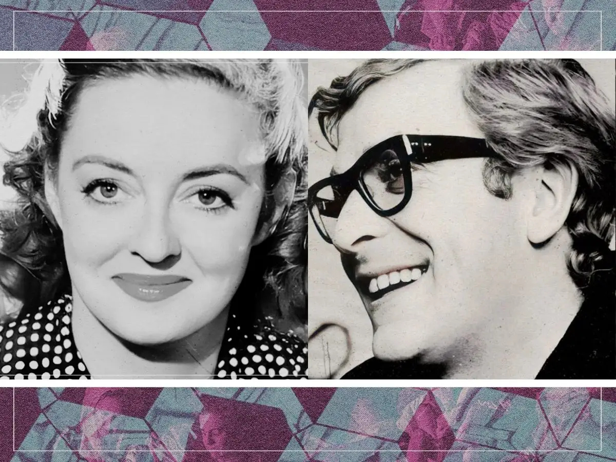 Quando Michael Caine acidentalmente tem uma consulta com Bette Davis: eu vou para casa sozinho em um táxi