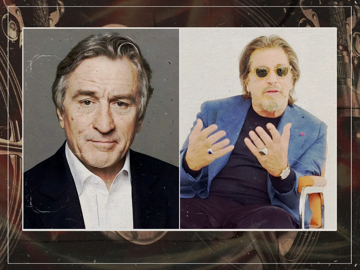 Enquanto Pacino Robert de Niro correu para a comédia: houve uma influência
