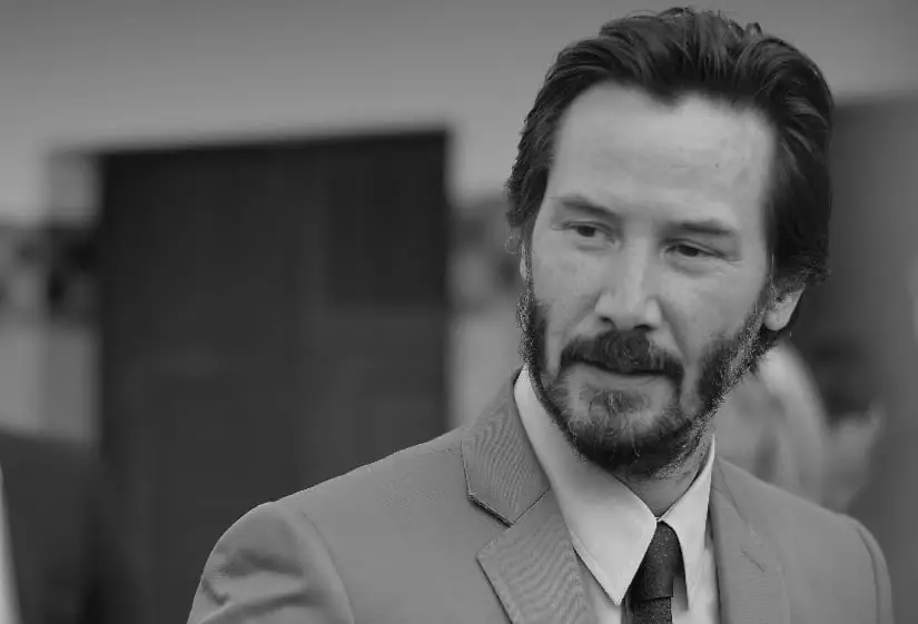 Keanu Reeves surpreende um casal no casamento de Northampthshire