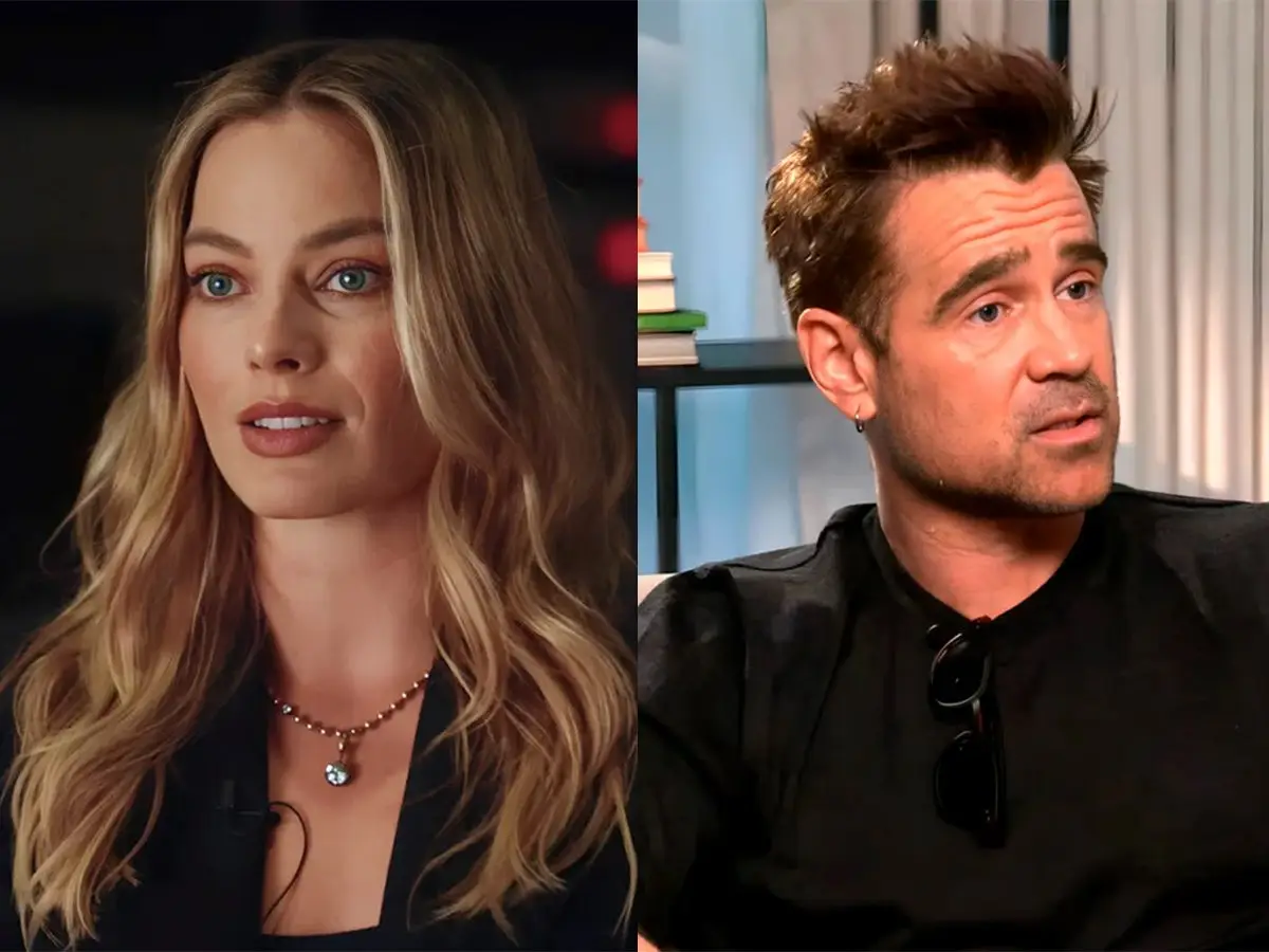 Margot Robbie e um grande trailer de Biring de Colin Farrell Premierren em Cinemacon