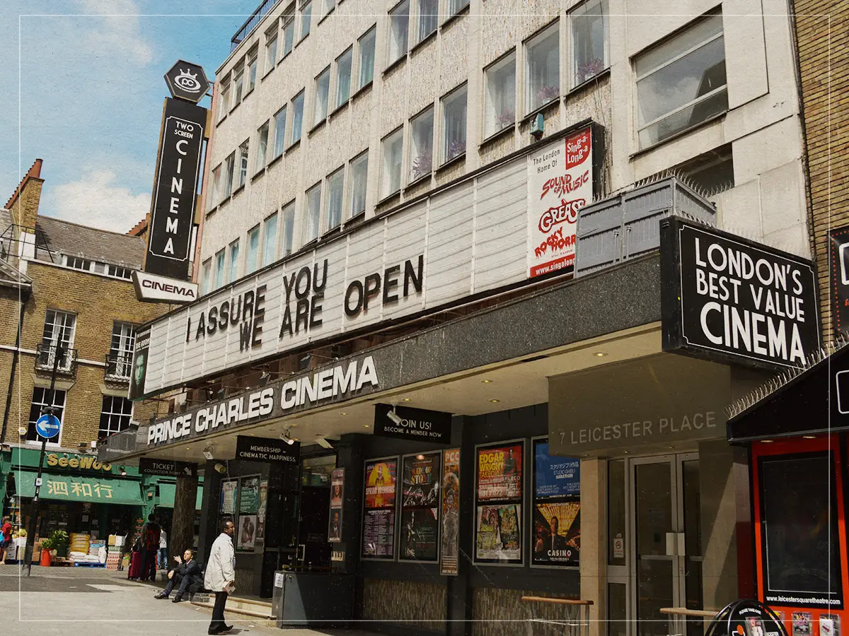 O conselho protege o cinema do príncipe Charles em Londres com reconhecimento formal