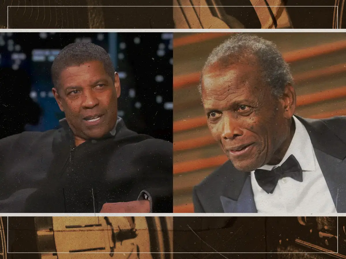 Denzel Washington em seu primeiro encontro com Sidney Poitier: ele foi muito gentil